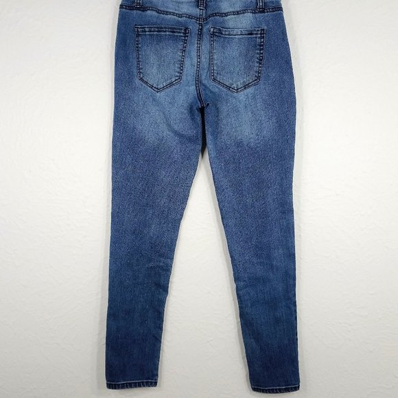 Tinseltown Embroidered Skinny Fit Jeans Size 1 - Picture 3 of 4